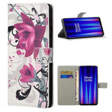 Style Series OnePlus Nord CE 2 5G Cover med Kortholder - Lotusblomst