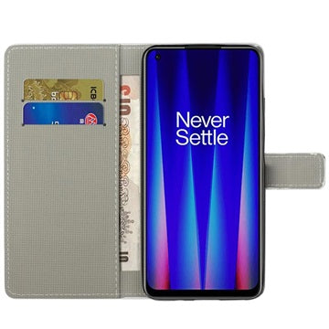Style Series OnePlus Nord CE 2 5G Cover med Kortholder - Ugler