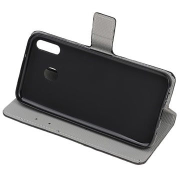 Style Series Samsung Galaxy A20e Cover med Kortholder - Ugler