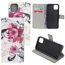 Style Series iPhone 11 Cover med Kortholder - Lotusblomst