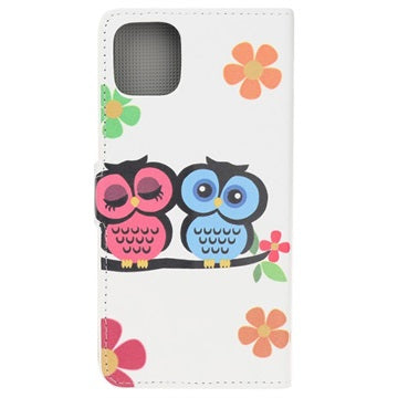 Style Series iPhone 11 Cover med Kortholder - Ugler