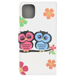 Style Series iPhone 11 Cover med Kortholder - Ugler