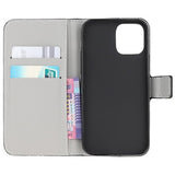Style Series iPhone 13 Mini Pung Taske - Pink Blomster