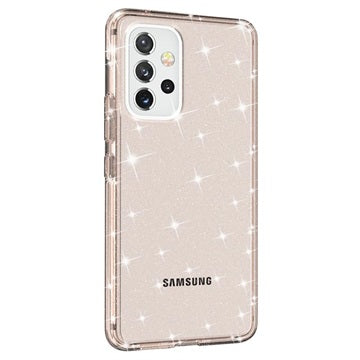 Stylish Glitter Series Samsung Galaxy A53 5G Hybrid Cover - Guld