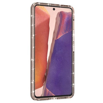 Stylish Glitter Series Samsung Galaxy A53 5G Hybrid Cover - Guld