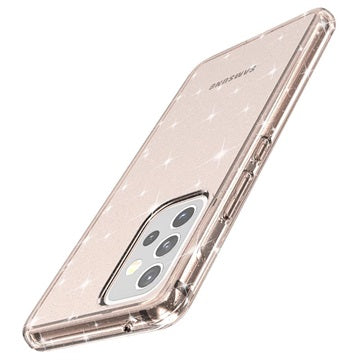 Stylish Glitter Series Samsung Galaxy A53 5G Hybrid Cover - Guld