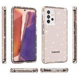 Stylish Glitter Series Samsung Galaxy A53 5G Hybrid Cover - Guld