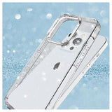 Stylish Glitter Series iPhone 14 Pro Max TPU Cover - Gennemsigtig