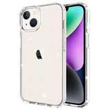 Stylish Glitter Series iPhone 14 TPU Cover - Gennemsigtig