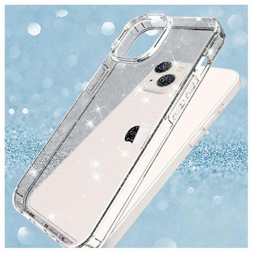 Stylish Glitter Series iPhone 14 TPU Cover - Gennemsigtig