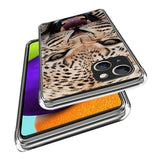 iPhone 15 Stilfuld Ultra-Slim TPU Cover - Leopard