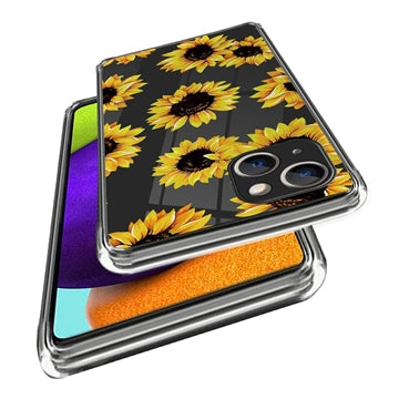 iPhone 15 Stilfuld Ultra-Slim TPU Cover - Solsikker