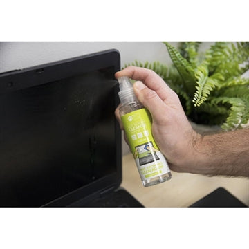 TFO LCD-skærmrengøringssæt - 125ml væske med mikrofiberklud