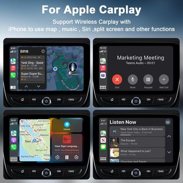 THT-020-5 Trådløs CarPlay-adapter AI BOX CarPlay-dongle kablet til trådløs CarPlay-konverter til kablede CarPlay-biler - sort