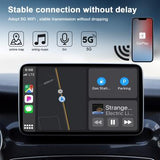 THT-020-5 Trådløs CarPlay-adapter AI BOX CarPlay-dongle kablet til trådløs CarPlay-konverter til kablede CarPlay-biler - hvid