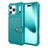 iPhone 17 Pro Max TPU Cover med Kortholder - Turkis