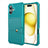 iPhone 17 TPU Cover med Kortholder - Turkis