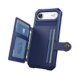 iPhone Air TPU Cover med Kortholder - Blå