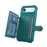 iPhone Air TPU Cover med Kortholder - Turkis