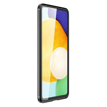 Beetle Karbonfiber Samsung Galaxy A53 5G Cover - Sort
