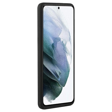 Samsung Galaxy S21 5G TPU Cover med Kortholder - Sort