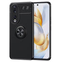 Honor 90 TPU Cover med Ringholder - Sort