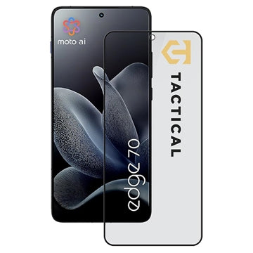 Motorola Edge 70 Tactical Glass Shield Privacy Stealth 5D Skærmbeskyttelse Hærdet Glas - 9H - Sort kant