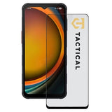 Samsung Galaxy Xcover7 Pro Tactical Glass Shield 5D Skærmbeskyttelse Hærdet Glas - sort kant