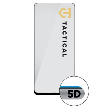 Samsung Galaxy Xcover7 Pro Tactical Glass Shield 5D Skærmbeskyttelse Hærdet Glas - sort kant