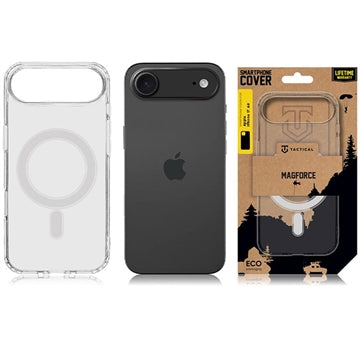 iPhone Air Tactical MagForce Hybrid Cover - Gennemsigtig