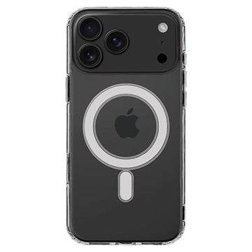 iPhone 17 Pro Max Tactical MagForce Hybrid Cover - Gennemsigtig