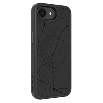 iPhone 16e/17e Tactical MagForce Hyperstealth Sika Hybrid Cover - MagSafe-kompatibel - Asfalt