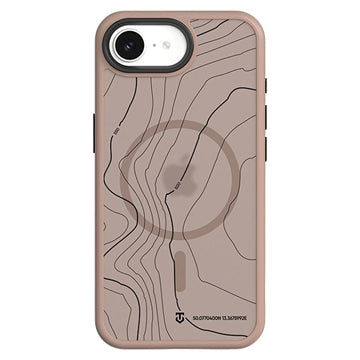 iPhone 16e/17e Tactical MagForce Hyperstealth Sika Hybrid Cover - MagSafe-kompatibel - Brun