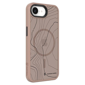 iPhone 16e/17e Tactical MagForce Hyperstealth Sika Hybrid Cover - MagSafe-kompatibel - Brun