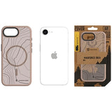 iPhone 16e/17e Tactical MagForce Hyperstealth Sika Hybrid Cover - MagSafe-kompatibel - Brun