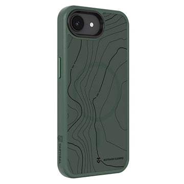 iPhone 16e/17e Tactical MagForce Hyperstealth Sika Hybrid Cover - MagSafe-kompatibel - Skovgrøn