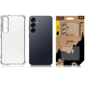 Samsung Galaxy S25 Tactical Plyo TPU Cover - Gennemsigtig