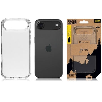 iPhone Air Tactical Plyo TPU Cover - Gennemsigtig