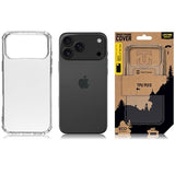 iPhone 17 Pro Max Tactical Plyo TPU Cover - Gennemsigtig