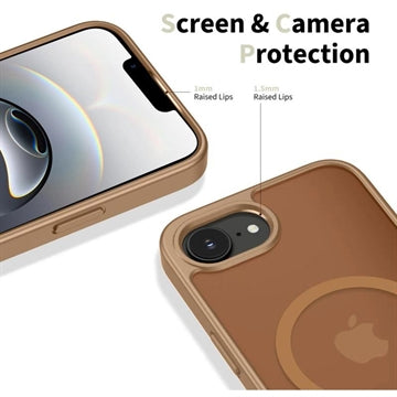 iPhone 16e/17e Tech-Protect BasicMag MagSafe Cover - matbrun