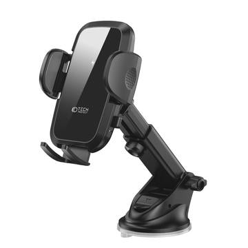 Tech-Protect CM15W-V1 bilholder / trådløs biloplader - 15W - sort