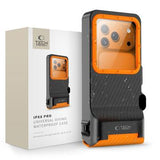 Tech-Protect IPX8 Pro Universal vandtæt dykkeretui 4.7-6.9" - Sort / orange
