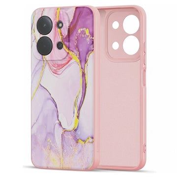 Xiaomi Redmi 15C/Poco C85 Tech-Protect Icon Silikone Cover - Marmor