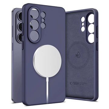 Samsung Galaxy S26 Ultra Tech-Protect flydende silikone cover - MagSafe-kompatibel - Violet