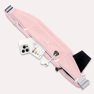 Tech-Protect M3 Universal sportstaske med flaskeholder - 6.9" - Støvet Rose