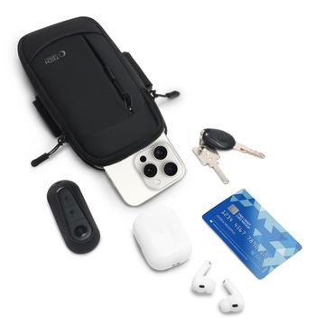 Tech-Protect M6 Universal Sportsarmbånd 6.9" - let, vandafvisende fitness-ledsager - sort