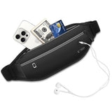 Tech-Protect M7 Universal Sport Waist Bag / Løbebælte - Sort