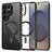 Samsung Galaxy S26 Ultra Tech-Protect MagFlex Cover - MagSafe-kompatibelt - klar / sort