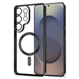 Samsung Galaxy S26 Ultra Tech-Protect MagFlex Cover - MagSafe-kompatibelt - klar / sort