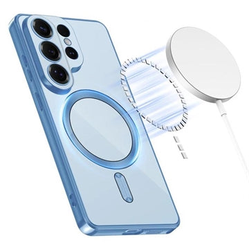 Samsung Galaxy S26 Ultra Tech-Protect MagFlex Cover - MagSafe-kompatibelt - Himmelblå